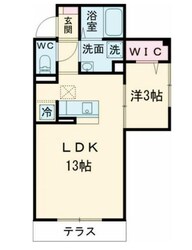 ソレイユ調布の物件間取画像